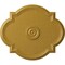 Ekena Millwork Waltz Ceiling Medallion (Fits Canopies up to 5 1/4"), 24"W x 20 1/2"H x 1 1/8"P, Iridescent Gold CM24WAIGS - alternate 1